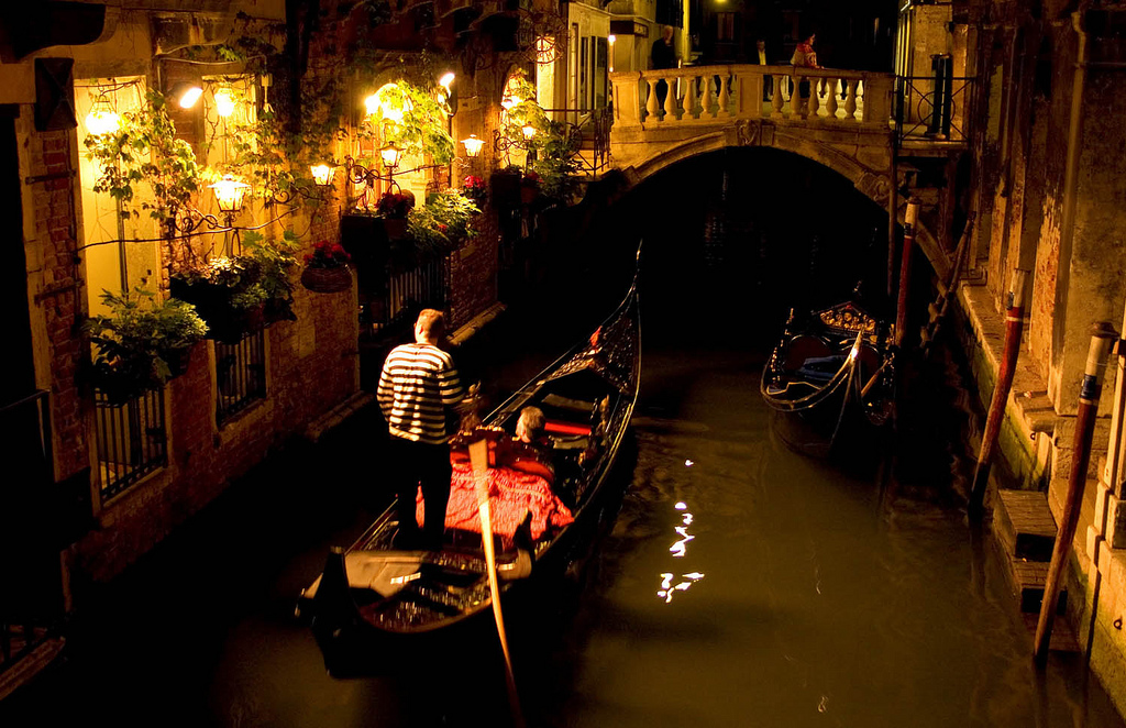 Mappa hotel più romantici di Venezia